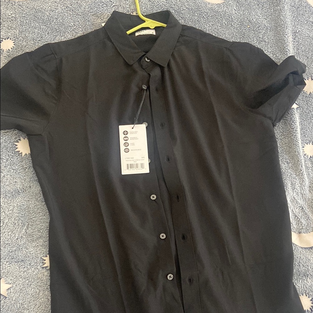 Calvin Klein Black Casual Button Down Shirt